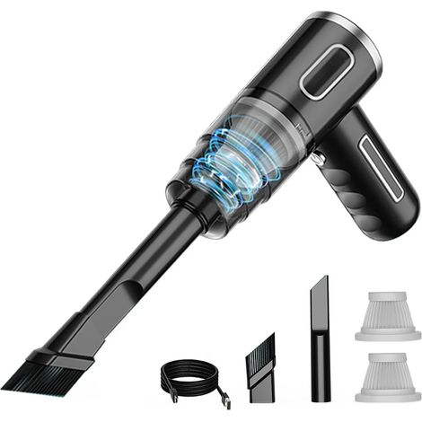 Aspirateur portable pour voiture, puissant aspirateur eau et poussière de 29 000 Pa pour la maison (1/5)