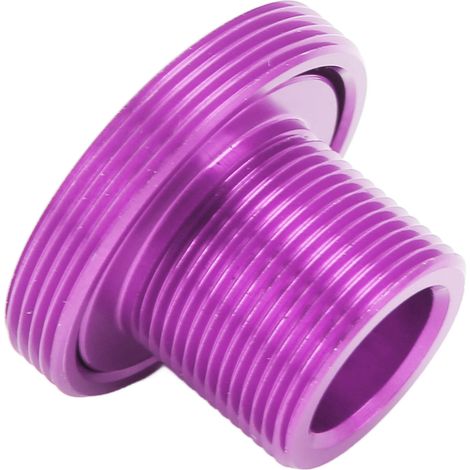 Vis de serrage pour manivelle de vélo M18/M30 en alliage - VTT, vélo route - Violet (1/5)
