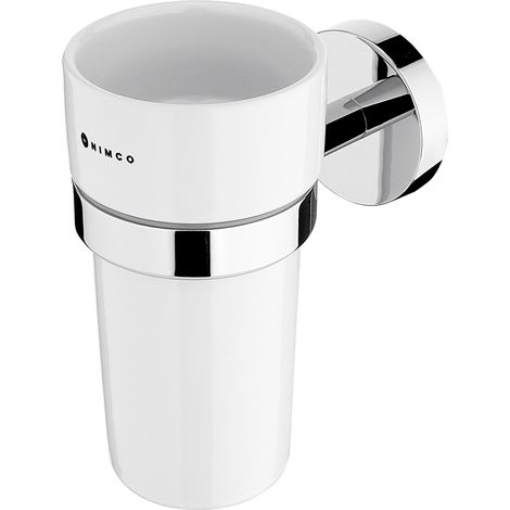 Porte-brosse à dents Nimco Unix, coupelle en céramique UN 13058KN-26 (1/4)