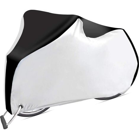 Housse de vélo, protection imperméable et anti-poussière, protection solaire et UV, adaptée aux VTT et aux vélos de route. (1/4)