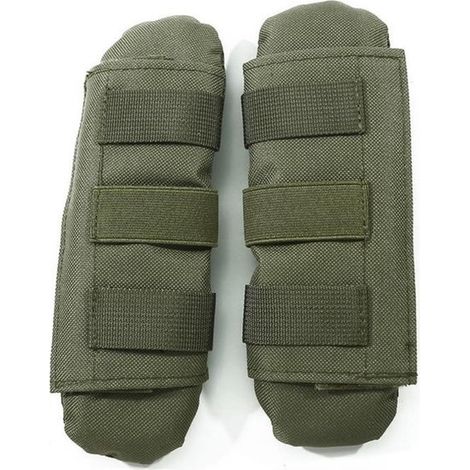 Almohadillas para hombros，Paquete de 2，Almohadilla para hombro，Protector de hombro，Almohadillas para correas de hombro，21 x 7 cm (1/4)