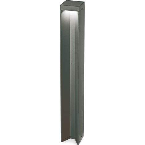 Ideal Lux KURT Borne d'extérieur LED Anthracite, 3000K, IP54, non dimmable