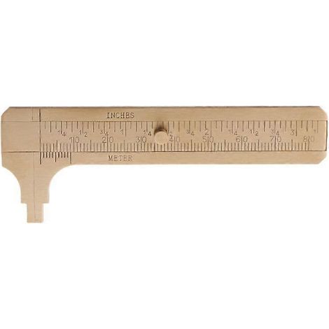 Mini pied à coulisse en laiton, pied à coulisse à vernier 80 mm (3,25 pouces) (1/5)