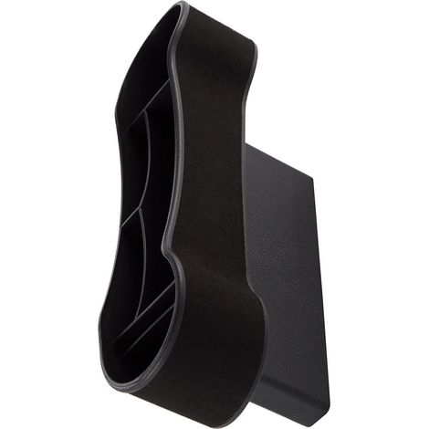 Boîte de rangement de rangement pour espace entre les sièges de voiture, décoration intérieure pour BMW Série 3, X1, X2, X3 et X5 (noir) (1/5)