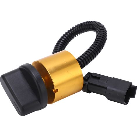 Manette de régulation moteur précise en acier allié et ABS, interrupteur sensible pour excavatrice Lonking, commande exacte du papillon. (1/5)