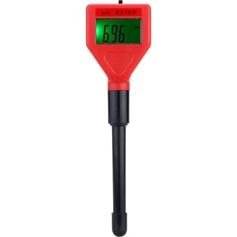 Medidor de pH portátil profesional tipo bolígrafo pH-98103 con electrodo de pH, pantalla LCD retroiluminada, acidímetro, analizador industrial y experimental, medidor de pH, dispositivo de análisis de (1/5)