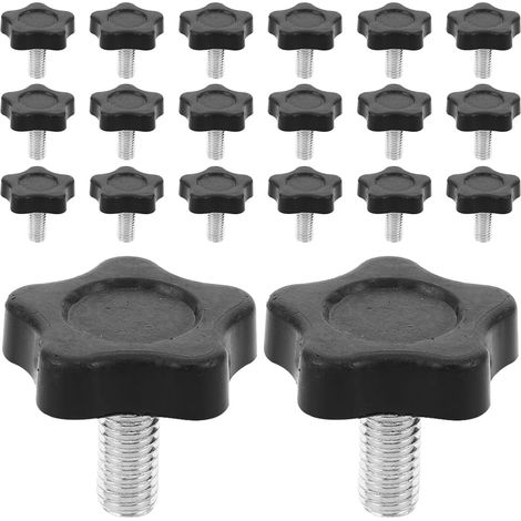 20 vis de réglage pour pieds de meubles (table et chaise) Patins antidérapants pour carrelage et parquet Isolation phonique et réglage de niveau durable (1/4)