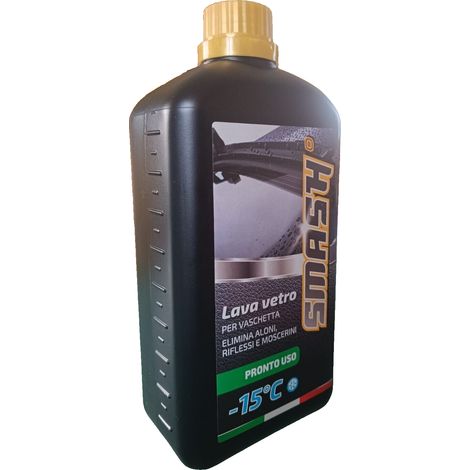Liquido Lavavetri per Auto Detergente Pulizia Cristalli LUBEX -15° pronto uso 1L (1/3)