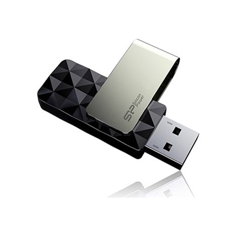 Silicon Power  Blaze B30  8 GB  USB 3.0  Plata (1/5)