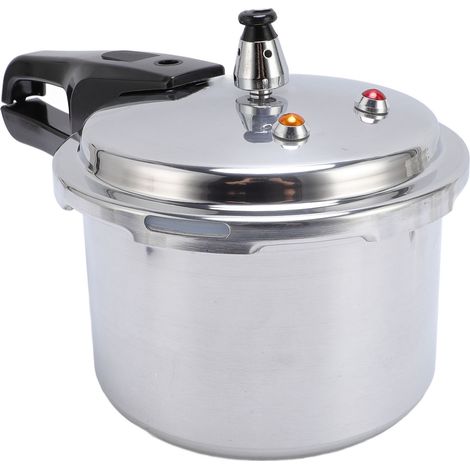 Olla a presión fabricada en aleación de aluminio antiexplosiva con gran capacidad (18 cm/3 l). (1/5)