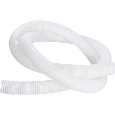 Gaine Câbles Électriques Voiture Gaine Ondulée Flexible Protection Cache Fermé Tuyau Fil Gaine Isolante Conduit Tube Rangement Câble Blanc Extérieur 18mm Long 5 Mètres (1/5)