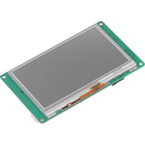 Module d'écran tactile 4,3 pouces TFT LCD RS232 RS485, carte d'affichage avec port série pour le contrôle (1/5)