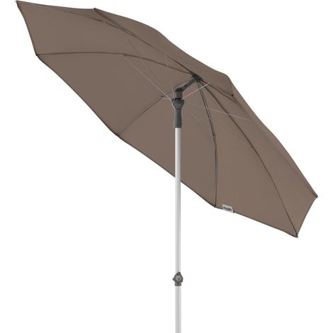 Doppler ACT 200 RO-TILT Sonnenschirm ø 200 cm rund Mittelmastschirm Mittelstock 5 Farbvarianten 846 Greige