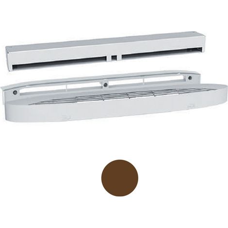 Kit entrée d'air autoréglable acoustique Chêne doré - ISOLA 2 30 + CE2A - 0631CD ANJOS - 0631CD