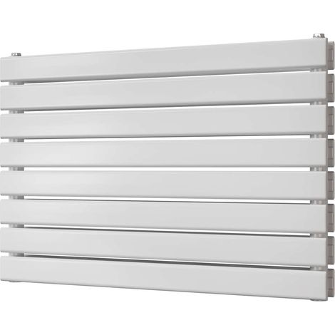 Typhoon Axis - White Horizontal Radiator H544mm x W800mm Double Panel