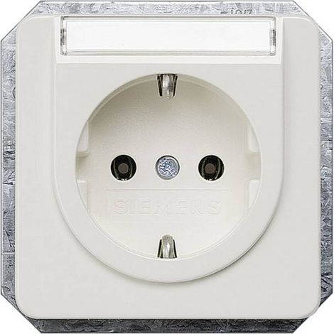 Siemens Gamme d'interrupteurs Prise de courant Delta blanc 5UB1407 1 pc(s) (1/2)