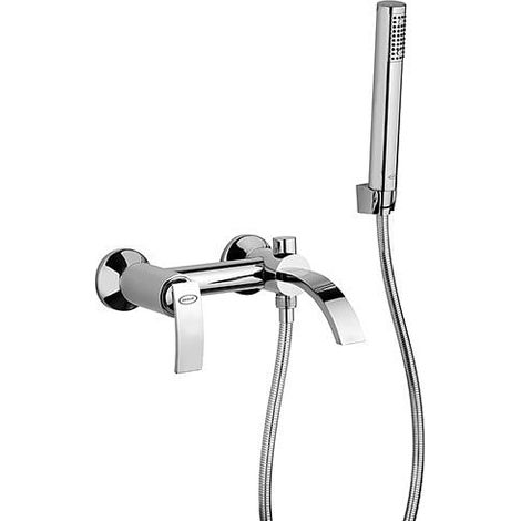 Miscelatore Jacuzzi per vasca esterno serie Ray con Duplex 0IO00002JA00 cromato (1/2)