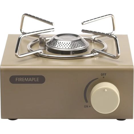 Réchaud à butane portable Fire Maple LAC, mini brûleur de camping, réchaud de camping à cassette pour la randonnée et les activités de plein air, avec étui de transport. (1/5)