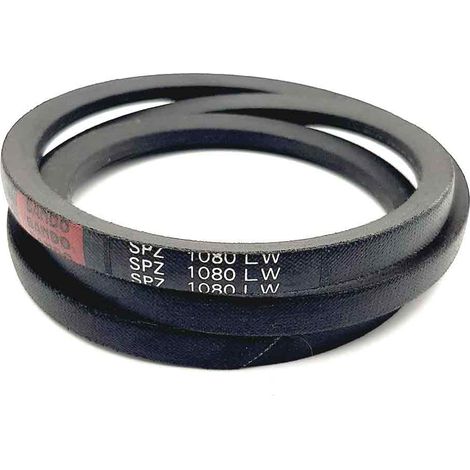 Courroie type trapézoïdale lisse SPZ1080