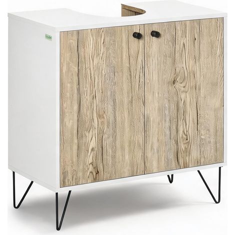 Meuble de salle de bain roble 60 x 30 x 60 cm (1/5)