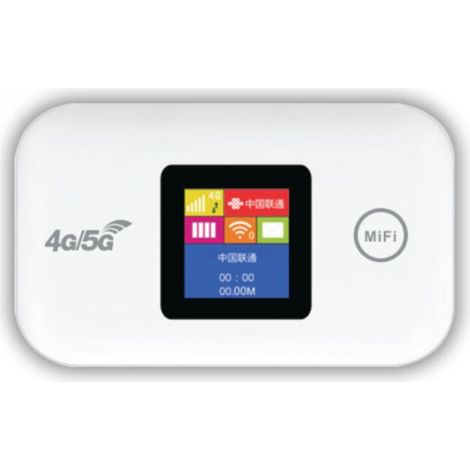 KuWFi 4G LTE Mobile WiFi Hotspot sblocca i dispositivi, router WiFi portatile con slot per scheda SIM, ideale per i viaggi in mobilità