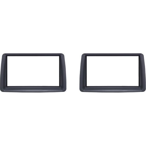 Panneau autoradio 2DIN 7 pouces pour modèles Panda 2003-2012, avec cadre adaptateur de montage audio MP5 pour tableau de bord. (1/5)