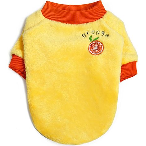 Vêtement en Pull Polaire Doux et Chaud pour Chien et Chat Style Fruit Pull-Over d'Hiver Confortable pour Animaux de Compagnie (1/5)
