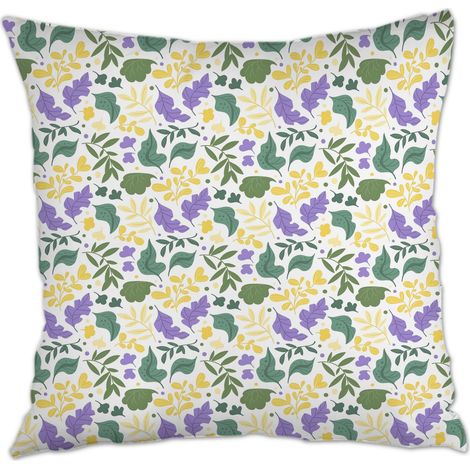 Housse de coussin sans coussin 45x45 facile d'entretien pour canapé, chambre, salon (1/5)