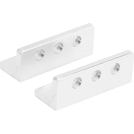 Paar 3-Loch-L-Profil 3103‑0003‑0032 Roboterteil Zubehör 12 x 12 x 32 mm (1/4)