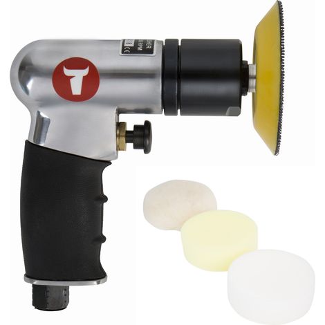 STIER Mini-Polier-Satz MP-25, Länge 130 mm, 6-teilig, verschiedene Polierscheiben, ideal für detaillierte Polier- und Ausbesserungsarbeiten, vielseitig einsetzbar (1/4)
