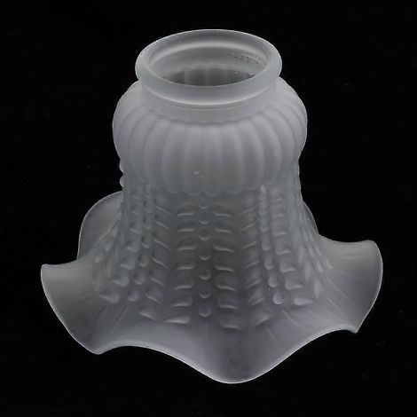 HONORNIC - Abat-jour E27 en verre transparent pour ventilateur de plafond, lustre et applique murale (1/4)