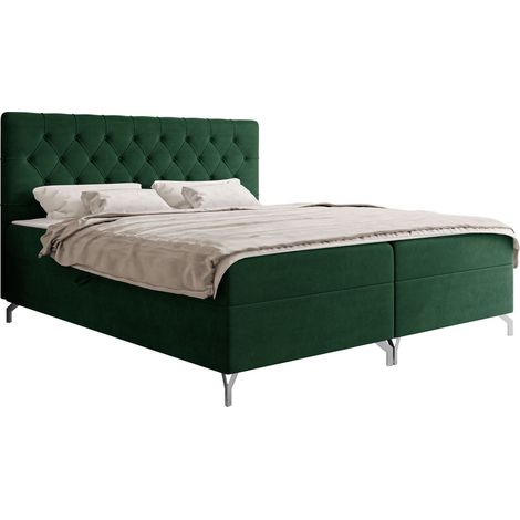 Cama continental Focus, Fresh 13, Continental, Doble, 160x200, Tapiz, Somieres, 167x208x115cm (1/5)