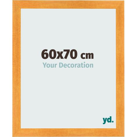 yd. - Cadre photo 60x70 - Orange - MDF - Pisa (1/5)