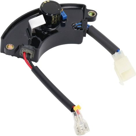 Jeffergarden Régulateur de Tension Automatique AVR, Remplacement de Redresseur Monophasé de Style Demi-Lune pour Générateur à Essence 2KW 3KW 168F 170F (1/5)