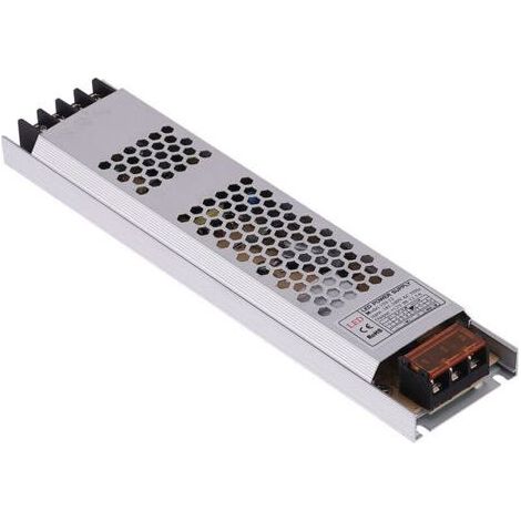Transformateur 12V 150W, Driver LED IP20 12.5A, Ultra-mince Compact Conducteur Alimentation CA/CC, LED Transfo Tension Constante our MR16 G4 MR11 GU5.3 et Pilotes(Paquet de 1) (1/4)