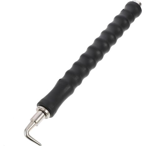 Outil Confortable à Tenir en Acier Noir de Torsion de Fil Semi-automatique Crochet Rétractable pour Fixation Rapide des Barres D'armature sur Chantier (1/5)
