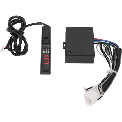 Minuteur de démarrage automatique Turbo Timer 12V avec affichage numérique LED et voyant rouge pour voiture (1/5)