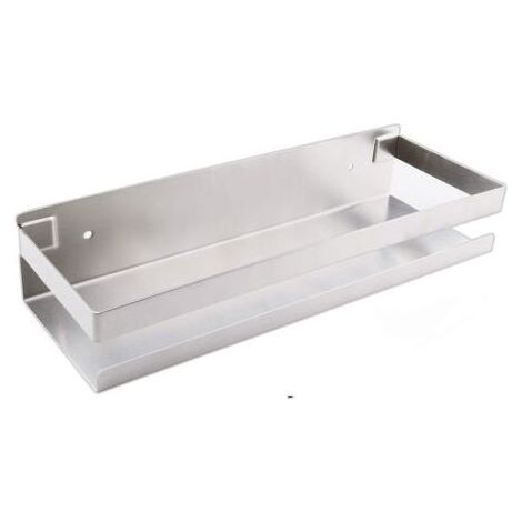Étagère murale de salle de bain accessoires de salle de bain 20-40cm argent brossé étagère de salle de bain moderne pour cuisine douche shampooing 30cm (1/5)