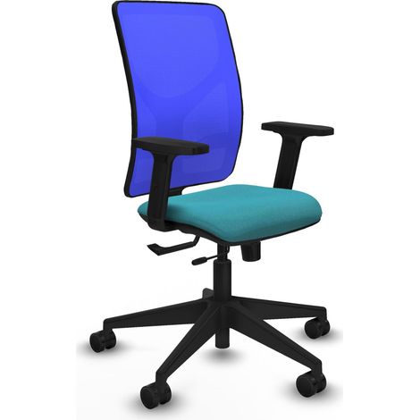 Silla de oficina piqueras y crespo Motilla turquesa ergonómica (1/2)