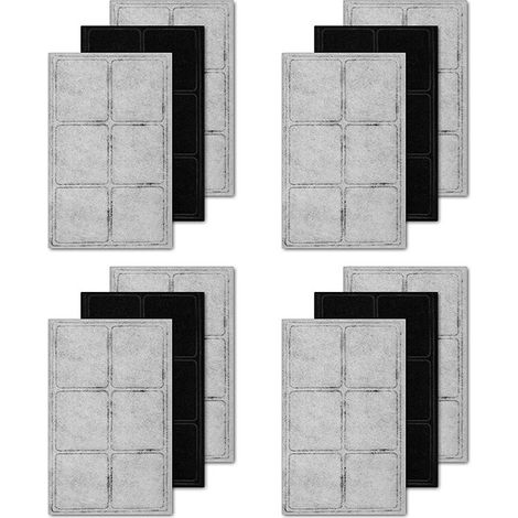 BEBUSINGOTO Lot de 12 Cartouches Filtrantes de Rechange Drinkwell pour Fontaines à Eau Original, Platinum et Mini pour Chien et Chat (1/5)