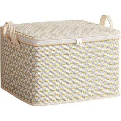Compactor Sac de Rangement pour Vêtements avec Fermeture éclair, Grand Rangement étanche à la Poussière et à l'eau sous Le lit et Organisateur de Rangement pour Vêtements (1/2)