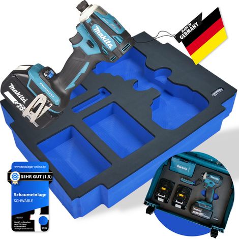 SCHWÄBLE® Schaumeinlage Schaumstoffeinlage für Makita Schlagschrauber DTD172 (1/5)