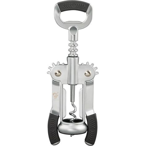 Tire-bouchon à ailes Estrella en acier inoxydable, ouvreur de bouteilles de vin haut de gamme, ergonomique et confortable pour ouvrir facilement vos vins préférés