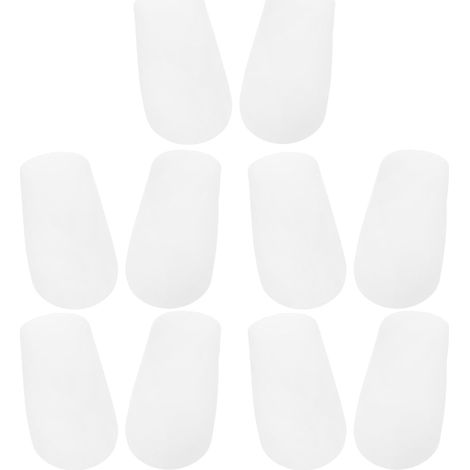 10 Pièces Lot de Embouts Antidérapants Silicone pour Cintres Protections Souples Anti-Rayures pour Extrémités de Tiges Métalliques (1/5)