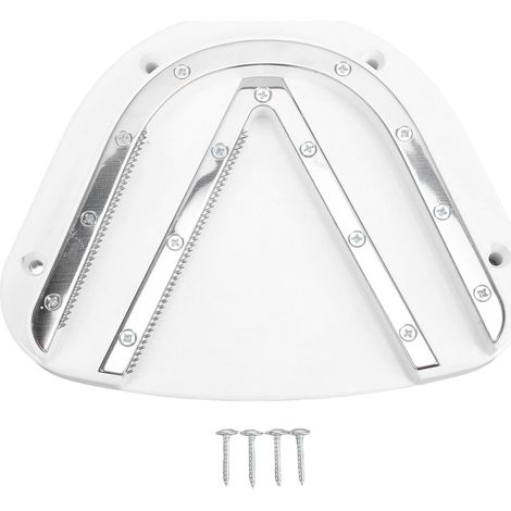 Ouvre-bouteille sous meuble avec double fente en forme de U, couvercle de comptoir facile à utiliser pour canettes et bouteilles, blanc. (1/5)