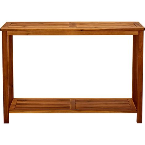 Maison Exclusive - Mesa consola de jardín madera maciza de acacia (1/5)