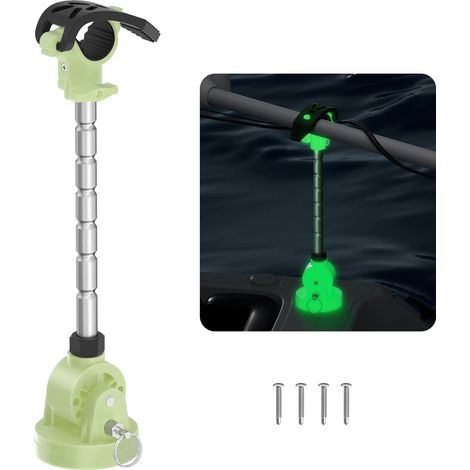 Stabilisateur de moteur de chariot avec support phosphorescent, doté d'une tige en aluminium réglable, réduire les rebonds et supporte les modèles MKA-60 (1/5)