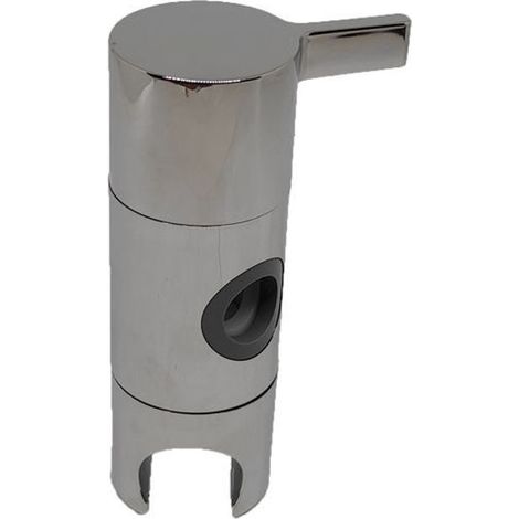 Ricambio supporto saliscendi cromo per asta doccia Fima F2391/CCR
