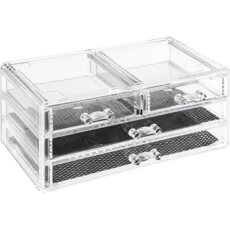 Schmuckkästchen mit 4 schubladen selena transparent - 5five