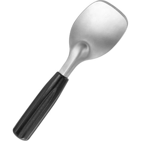 Holibanna Eiskugelportionierer aus silberfarbenem Edelstahl mit Griff (1/5)
